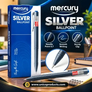 Mercury Silver Ballpoint - Pack of 10