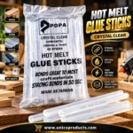POPA Crystal Clear Hot Melt Glue Sticks - 180mm × 7mm
