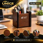 Premium Wooden Desk Organizer – Model 6002