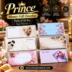 Prince Money Gift Envelop- Pack of 25