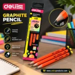 Deli Uscribe HB Graphite Pencils – Pack of 12